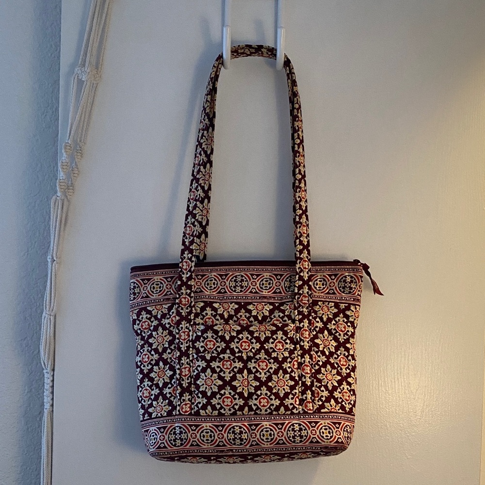 Vera Bradley Floral Patterned Tote Bag